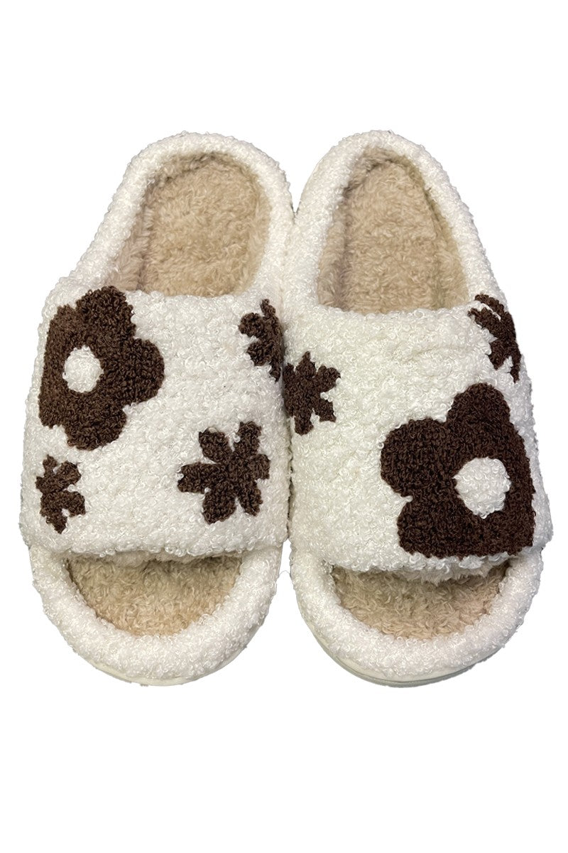 Open toe novelty slippers Miss Sparkling